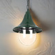 Industrial Pendant Light Green Finish E27 Industrial Pendant Light Green Finish E27